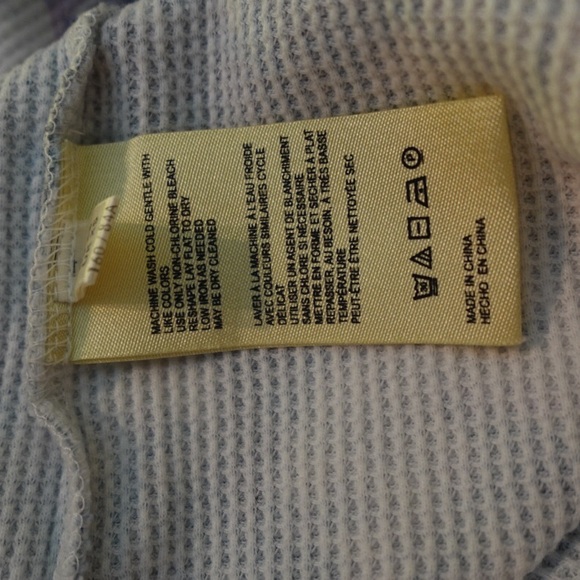 Anthropologie Snow Day Mountain Scenic Waffle Knit Top XS - Picture 8 of 9